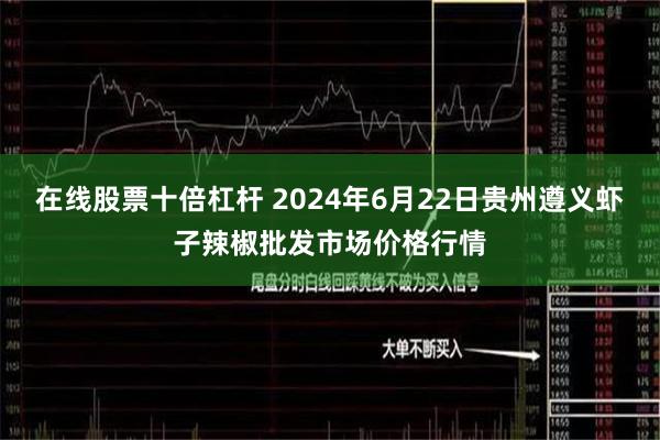 在线股票十倍杠杆 2024年6月22日贵州遵义虾子辣椒批发市场价格行情