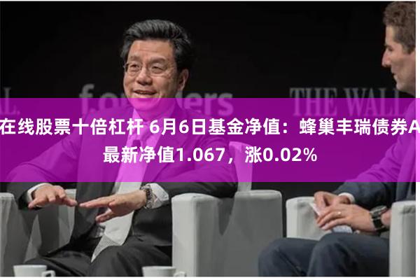 在线股票十倍杠杆 6月6日基金净值：蜂巢丰瑞债券A最新净值1.067，涨0.02%