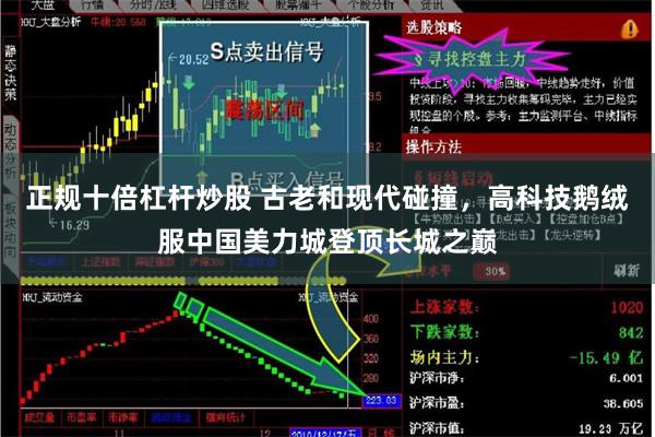 正规十倍杠杆炒股 古老和现代碰撞，高科技鹅绒服中国美力城登顶长城之巅
