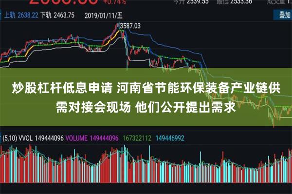 炒股杠杆低息申请 河南省节能环保装备产业链供需对接会现场 他们公开提出需求